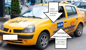taxi scam